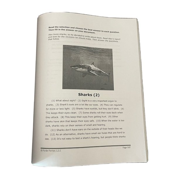 TEXAS STAAR 2016 Mastery Write Writing Editing Revision Workbook Grade 4 Updated - Picture 4 of 7